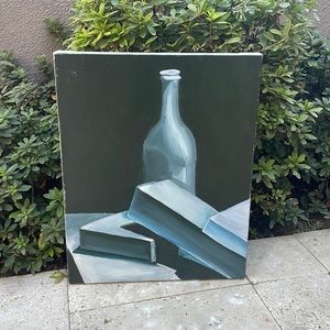 Original painting in black and gray